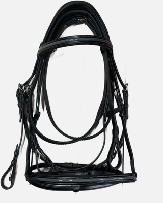 TESTIERA PARIANI BARRAGE NERO/GRIGIO TESTIERA PARIANI BARRAGE NERO/GRIGIO