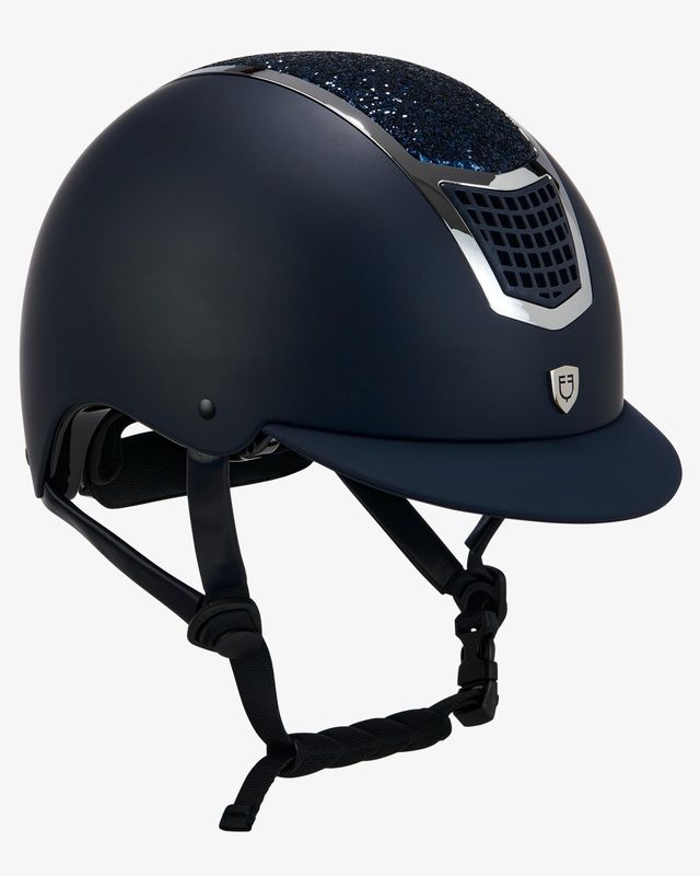 CAP EQUESTRO ECLIPSE VISIERA STRETTA CON BRILLANTINI CAP EQUESTRO ECLIPSE VISIERA STRETTA CON BRILLANTINI