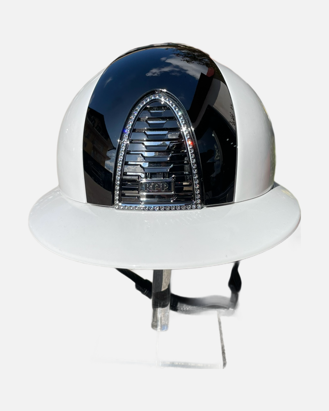 KEP CROMO 2.0 BIANCO SPECCHIATO CON SWAROVSKI