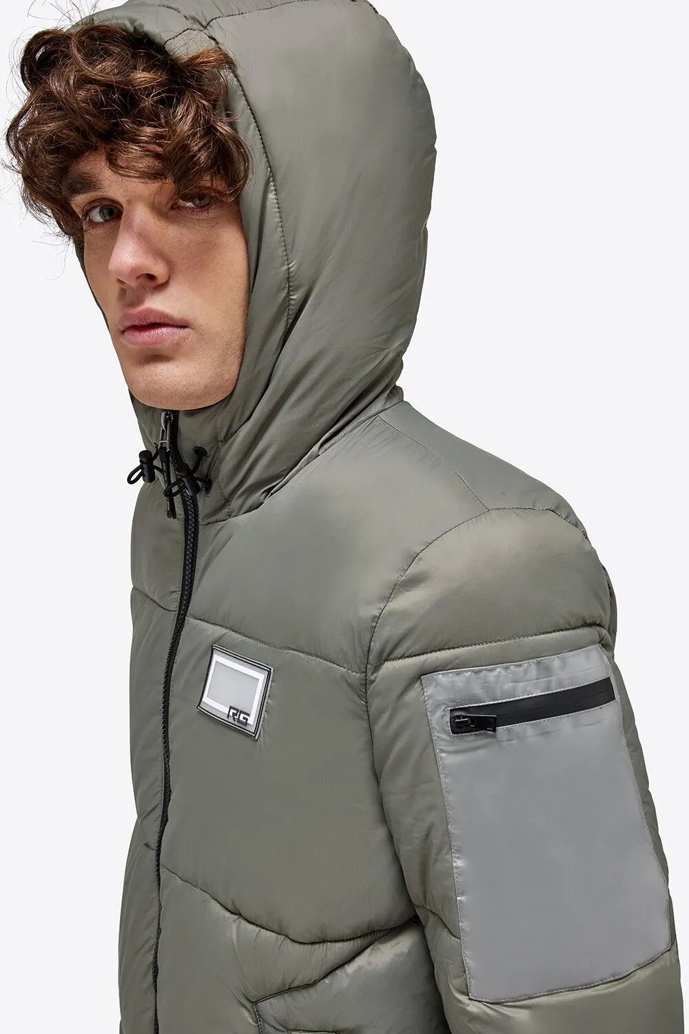 PIUMINO UOMO CON CAPPUCCIO RG