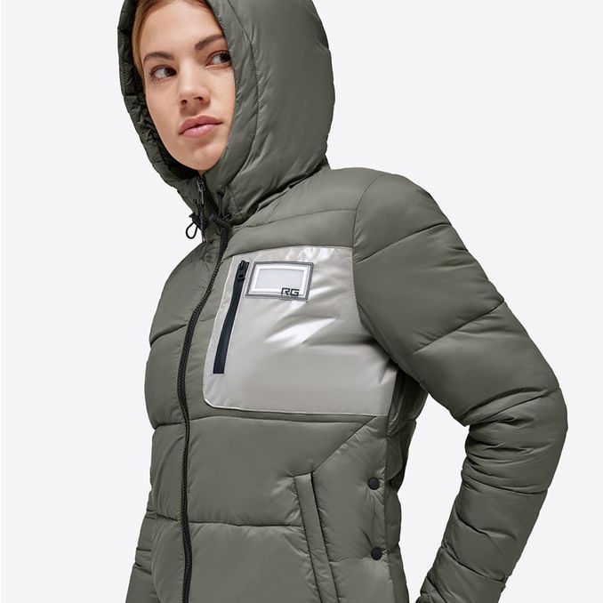 PIUMINO DONNA CON CAPPUCCIO RG