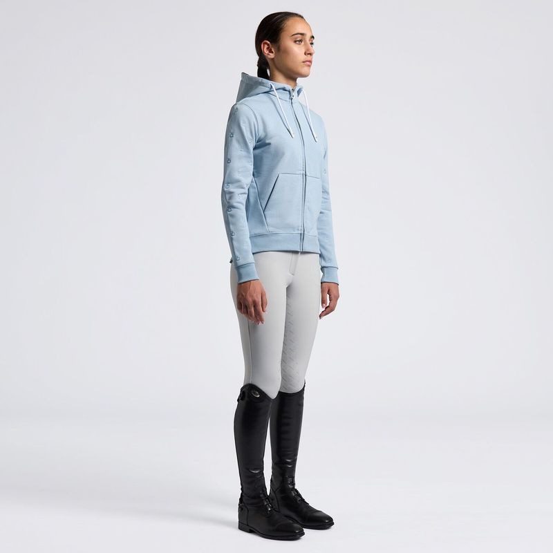 FELPA BAMBINA CAVALLERIA TOSCANA CELESTE FELPA BAMBINA CAVALLERIA TOSCANA CELESTE