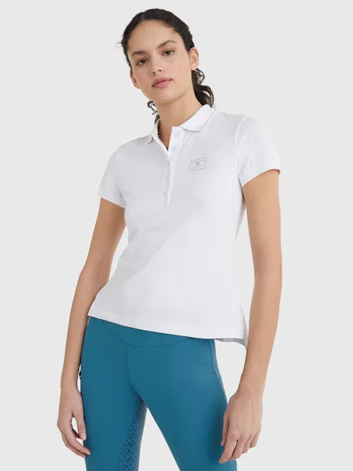 POLO DONNA CON STRASS CRYSTAL TOMMY HILFIGER POLO DONNA CON STRASS CRYSTAL TOMMY HILFIGER