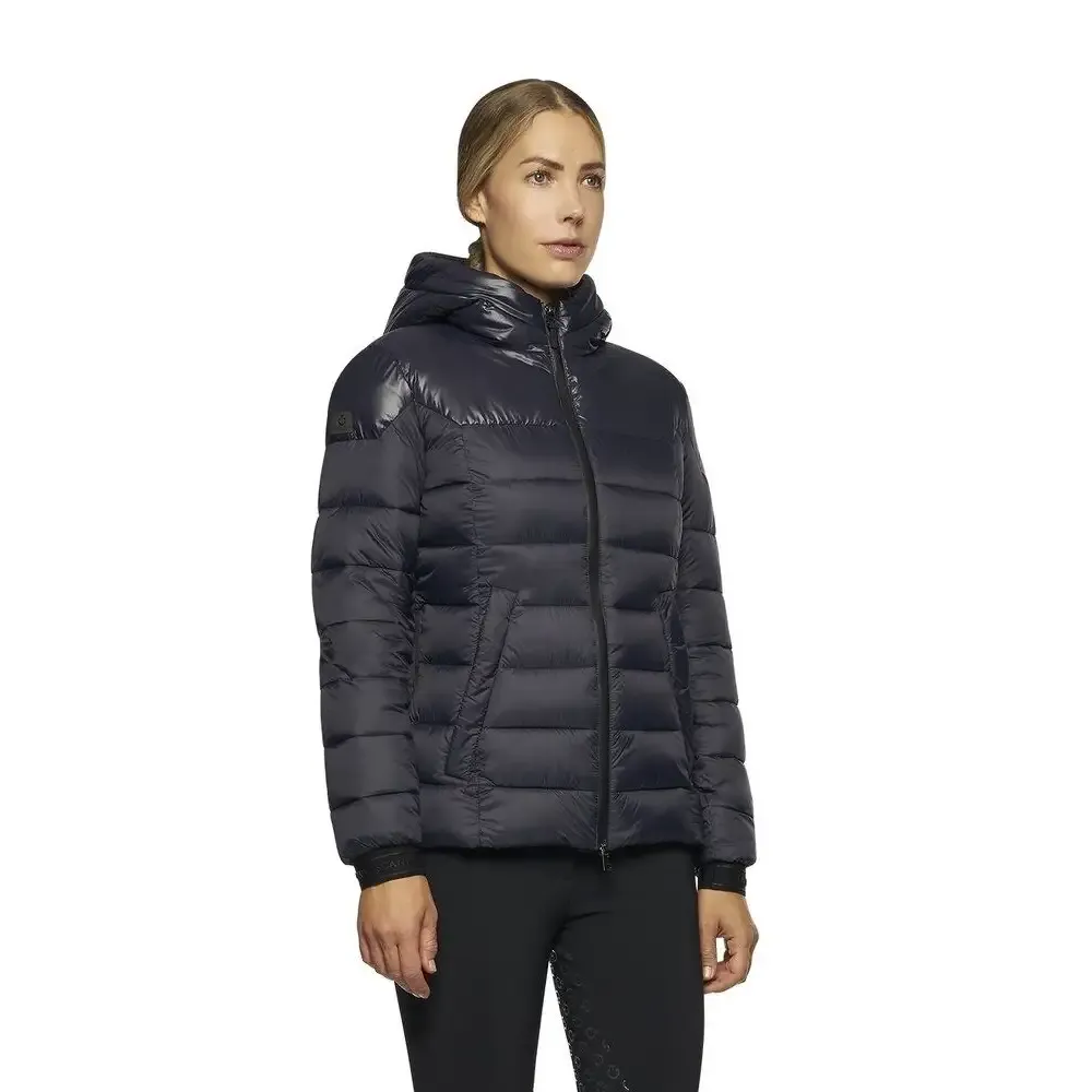 PIUMINO CON CAPPUCCIO DONNA CAVALLERIA TOSCANA