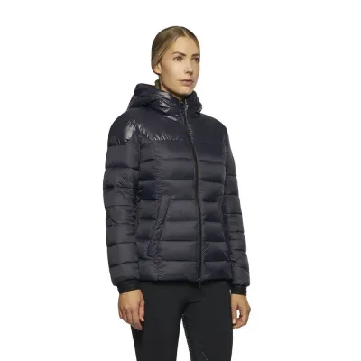 PIUMINO CON CAPPUCCIO DONNA CAVALLERIA TOSCANA
