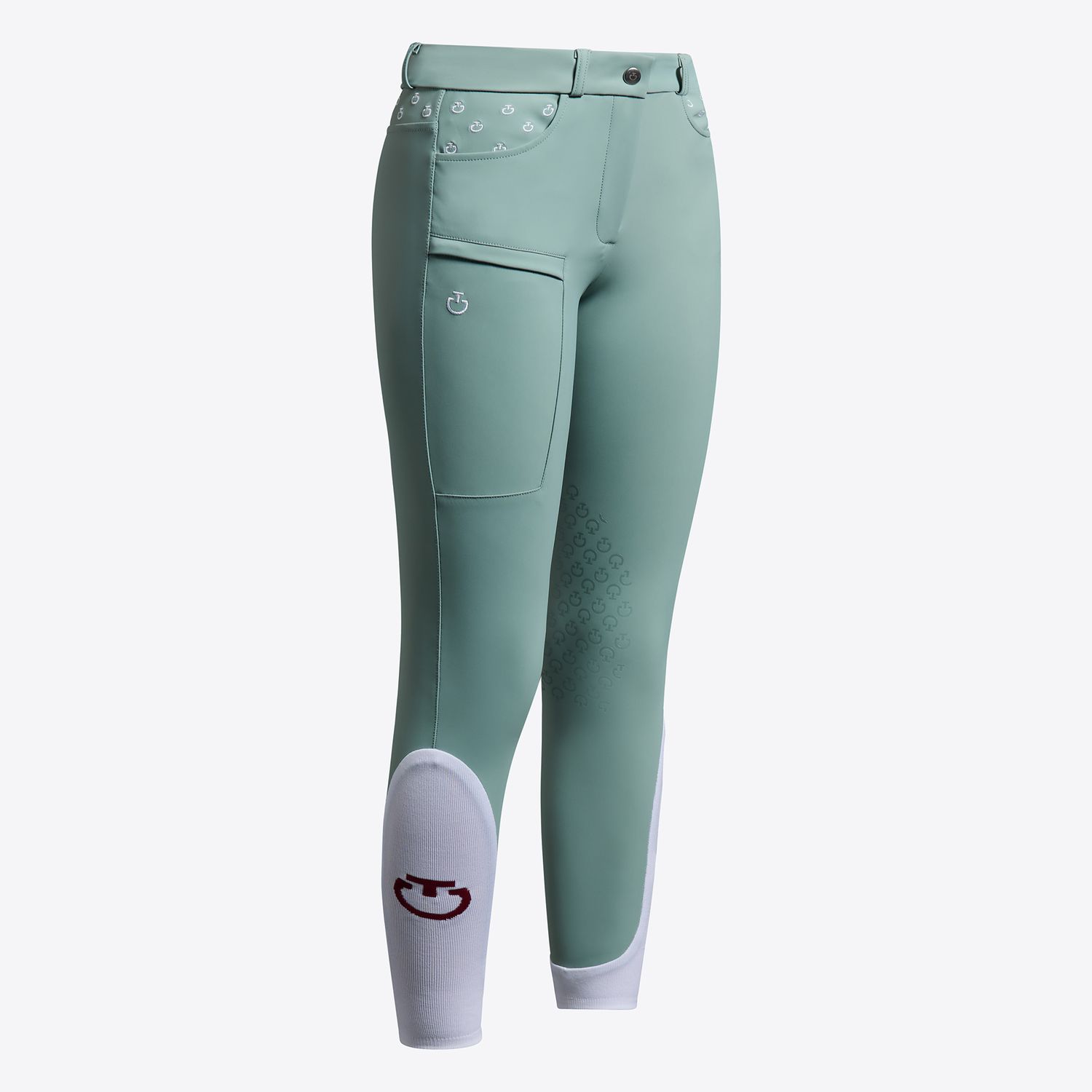 PANTALONE BAMBINA JUMPING CON GRIP AL GINOCCHIO CAVALLERIA TOSCANA