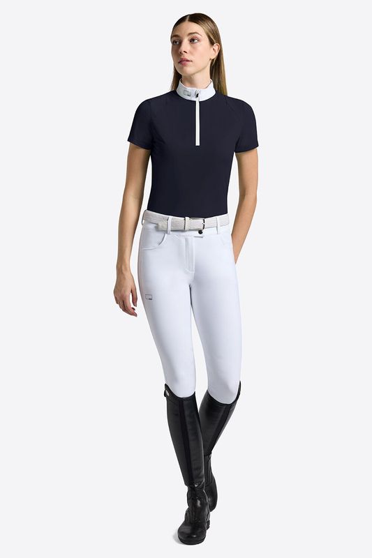 CAMICIA DA COMPETIZIONE DONNA IN JERSEY MICROFORATO RG CAMICIA DA COMPETIZIONE DONNA IN JERSEY MICROFORATO RG