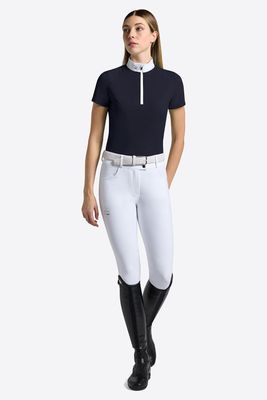 CAMICIA DA COMPETIZIONE DONNA IN JERSEY MICROFORATO RG CAMICIA DA COMPETIZIONE DONNA IN JERSEY MICROFORATO RG