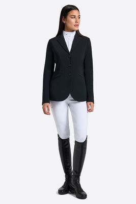 GIACCA DA COMPETIZIONE DONNA CON BOTTONI NERA RG GIACCA DA COMPETIZIONE DONNA CON BOTTONI NERA RG