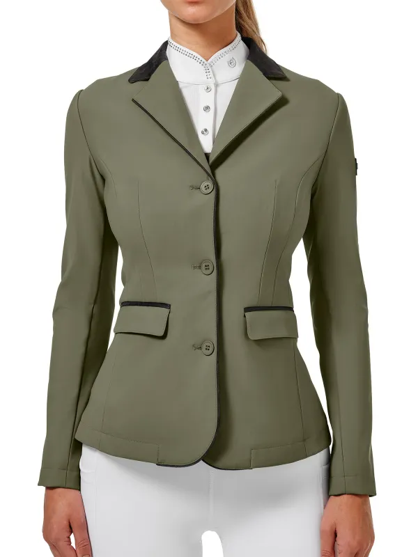 GIACCA DONNA VERDE MILITARE EQUESTRIAN STOCKHOLM