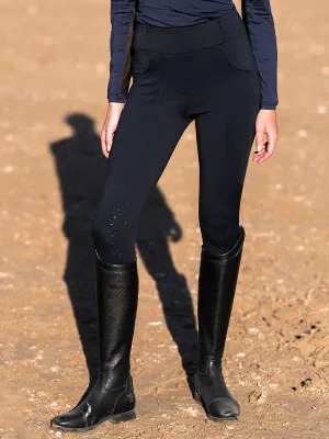 LEGGINGS DONNA NERO EQUESTRIAN STOCKHOLM