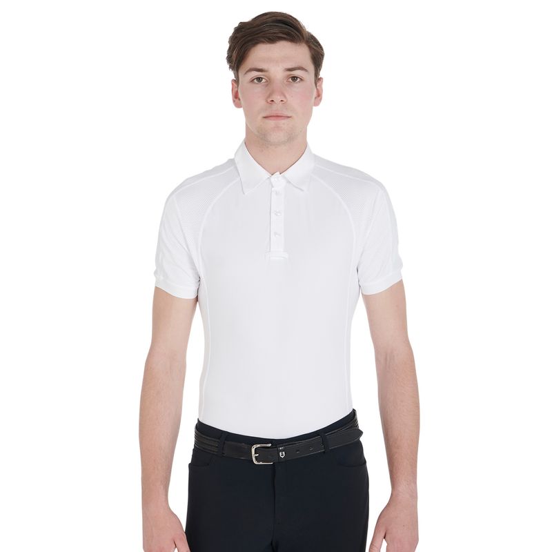 MAGLIA DA CONCORSO UOMO QUATTRO BOTTONI EQUESTRO MAGLIA DA CONCORSO UOMO QUATTRO BOTTONI EQUESTRO