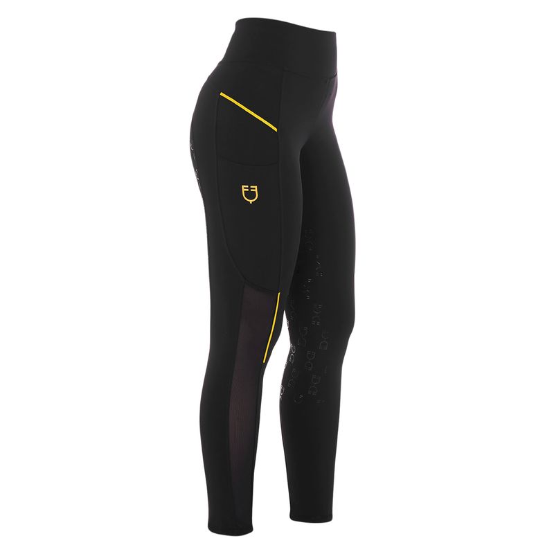 LEGGINGS DONNA CON INSERTI IN MESH EQUESTRO LEGGINGS DONNA CON INSERTI IN MESH EQUESTRO