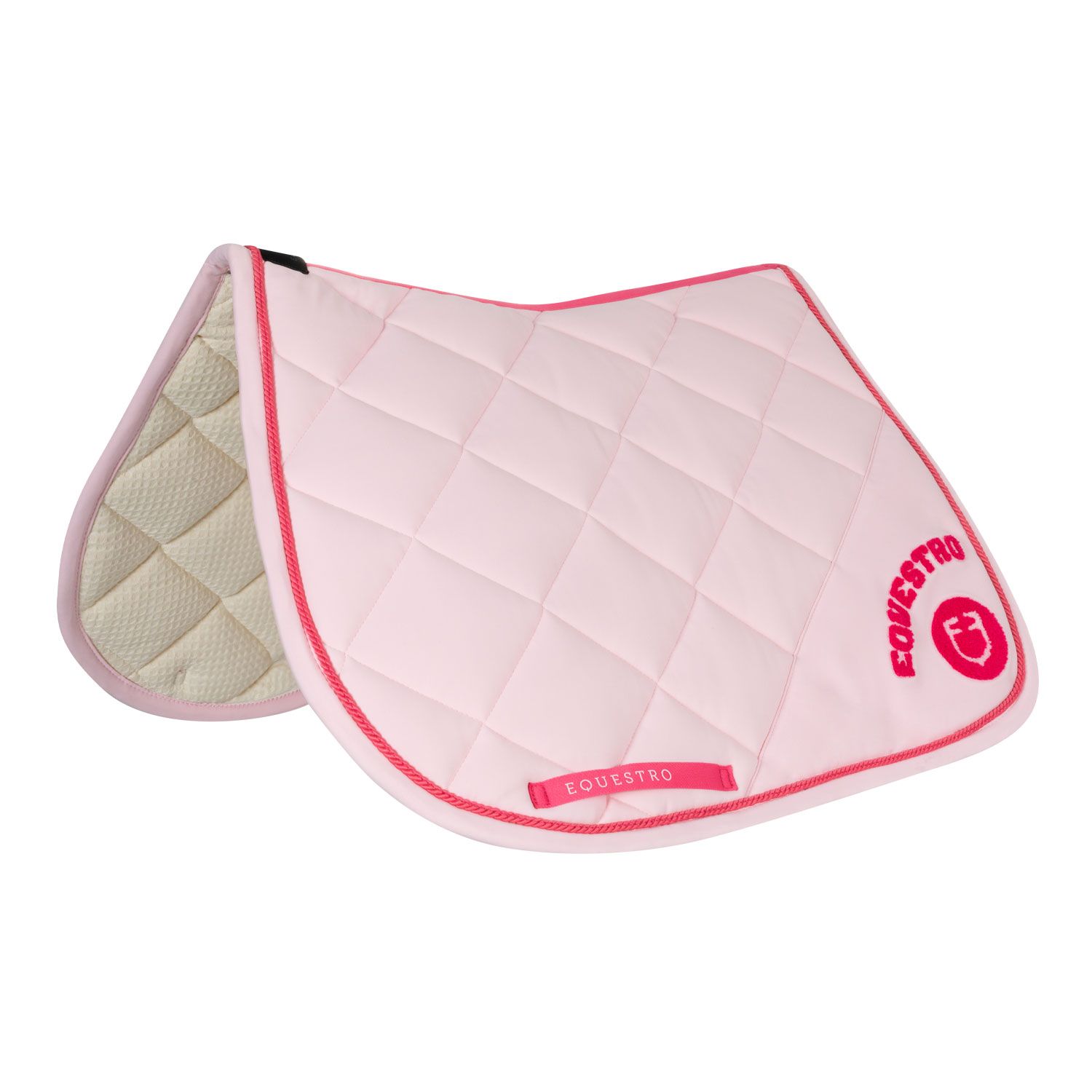 SOTTOSELLA CON LOGO CON LOGO IN SPUGNA EQUESTRO ROSA