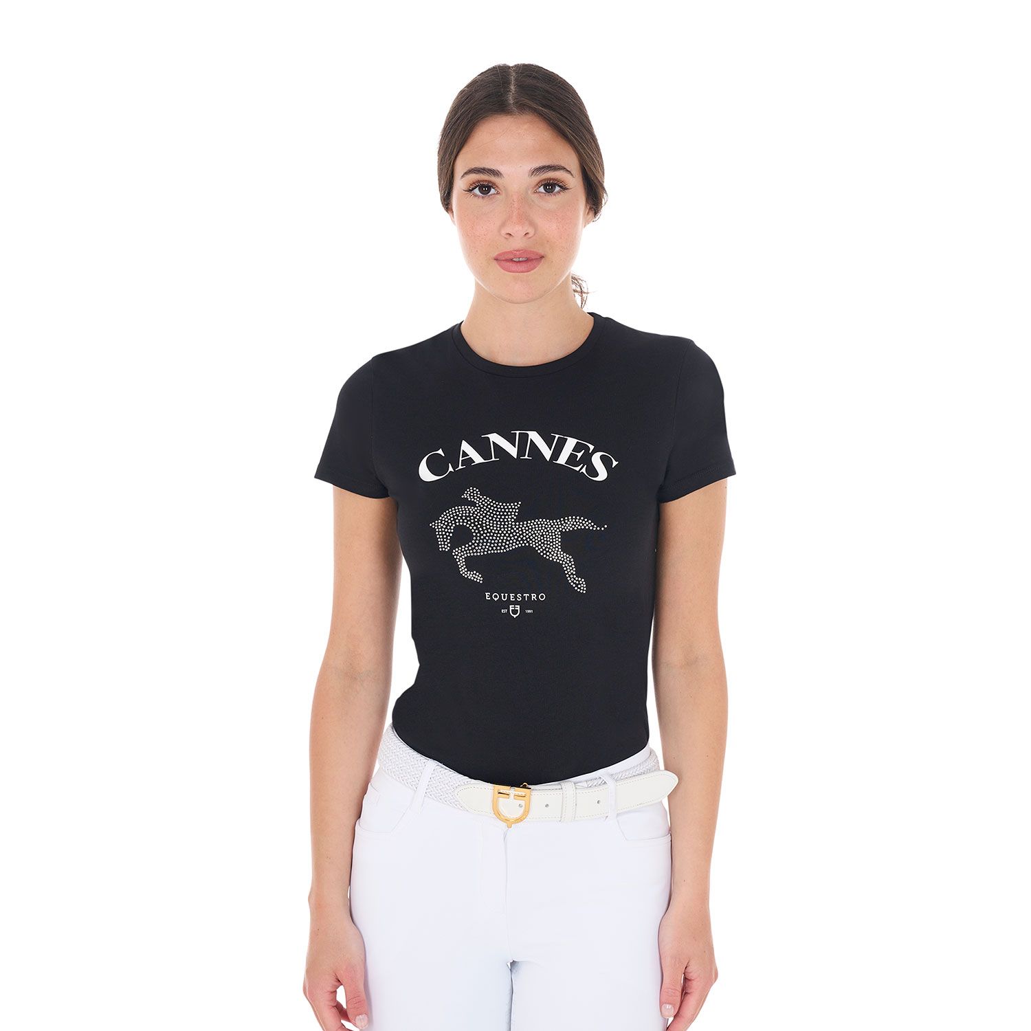 T-SHIRT DONNA CANNES EQUESTRO