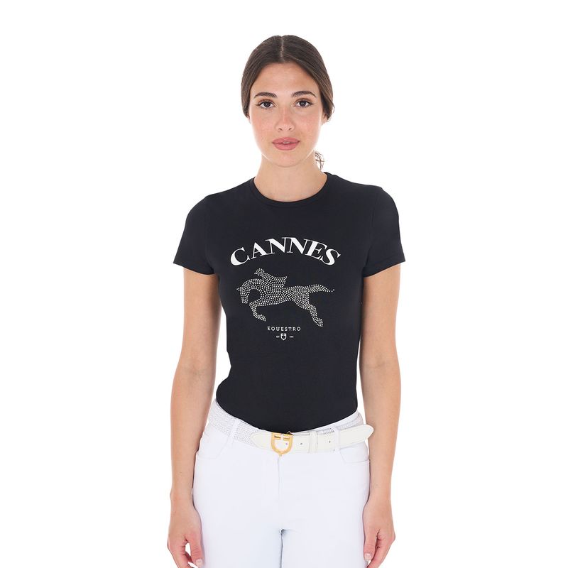 T-SHIRT DONNA CANNES EQUESTRO
