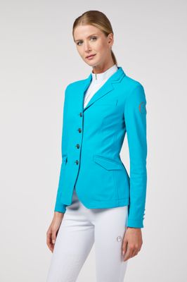 GIACCA DA COMPETIZIONE DONNA ALESSANDRIA VESTRUM CELESTE/ARANCIO