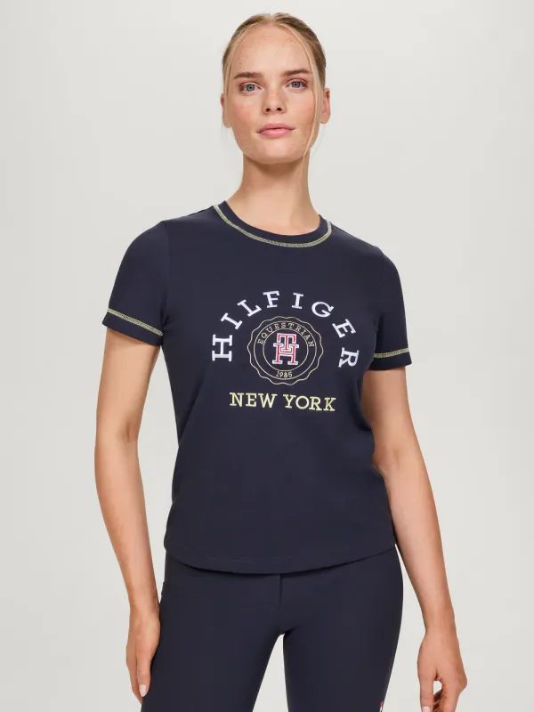 T-SHIRT DA DONNA NEWPORT TOMMY HILFIGER T-SHIRT DA DONNA NEWPORT TOMMY HILFIGER