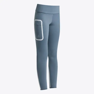LEGGINGS BAMBINA JUMPING CON GRIP AL GINOCCHIO CAVALLERIA TOSCANA