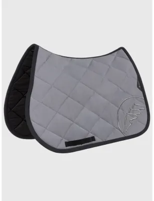 SET SOTTOSELLA + CUFFIA  A ROMBI GRIGIO CENAC EQUILINE