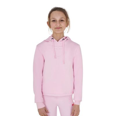 FELPA BAMBINA CON CAPPUCCIO EQUESTRO