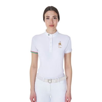 POLO DONNA DA CONCORSO EQUESTRO X FISE