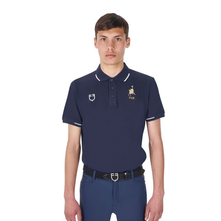 POLO DA ALLENAMENTO 3 BOTTONI EQUESTRO X FISE