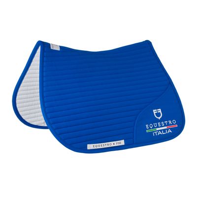 SET SOTTOSELLA + CUFFIA EQUESTRO X FISE AZZURRO ITALIA