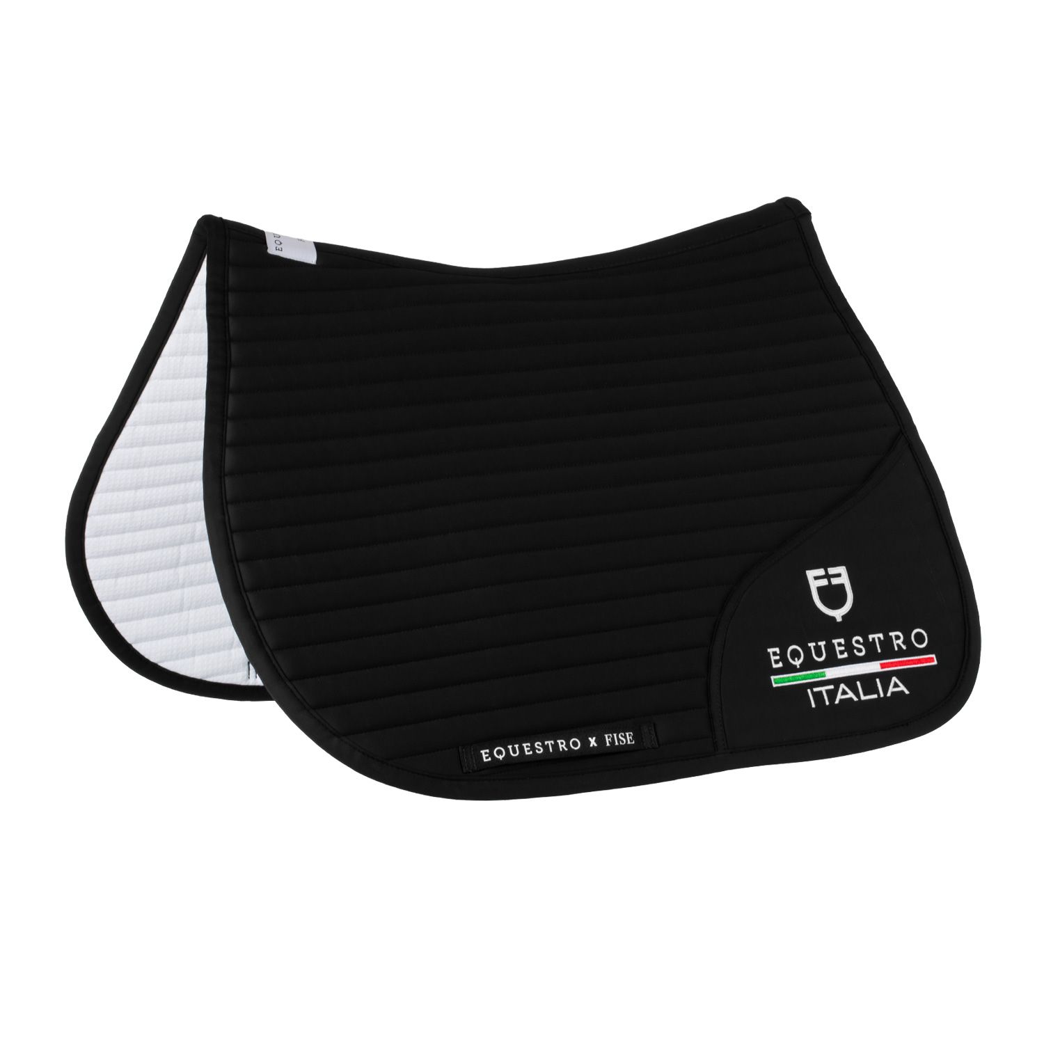 SET SOTTOSELLA + CUFFIA EQUESTRO X FISE NERO