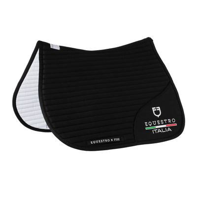 SET SOTTOSELLA + CUFFIA EQUESTRO X FISE NERO