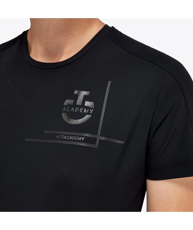 T-SHIRT DONNA IN COTONE CT ACADEMY CAVALLERIA TOSCANA