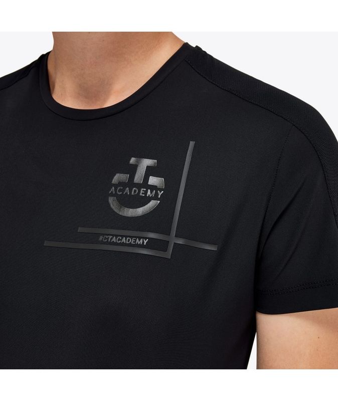 T-SHIRT DONNA IN COTONE CT ACADEMY CAVALLERIA TOSCANA