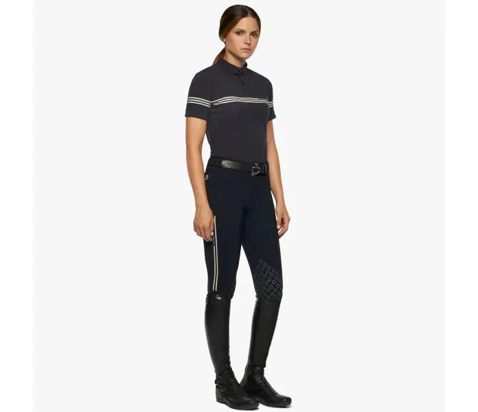 POLO DONNA CON STRISCE CAVALLERIA TOSCANA