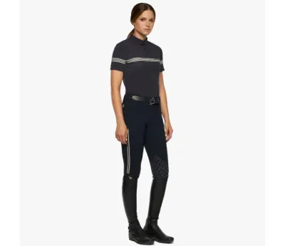 POLO DONNA CON STRISCE CAVALLERIA TOSCANA