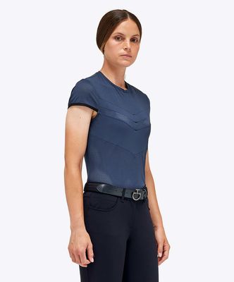 T-SHIRT DONNA TRAFORATA CAVALLERIA TOSCANA