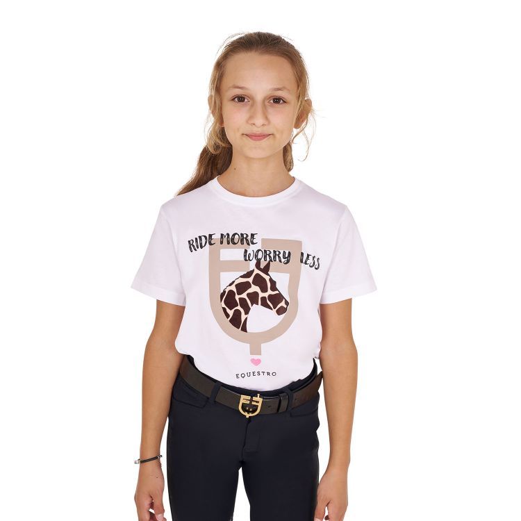 T SHIRT BAMBINA EQUESTRO WILD & FREE BIANCA T SHIRT BAMBINA EQUESTRO WILD & FREE BIANCA