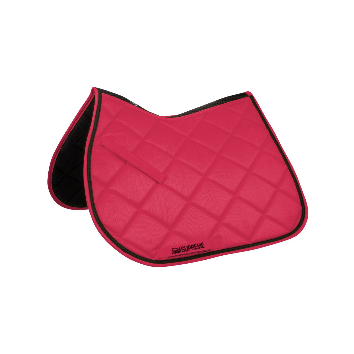 SET SOTTOSELLA + CUFFIA SUPREME FUCSIA BORDO NERO