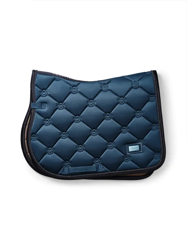 SET STTOSELLA E CUFFIA EQUESTRIAN STOCKHOLM BLUE MEADOW
