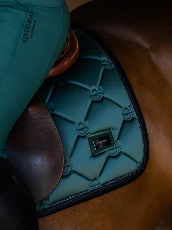 SET STTOSELLA E CUFFIA EQUESTRIAN STOCKHOLM SKYCAMORE GREEN SPORTIVE