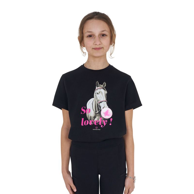 T SHIRT BAMBINA EQUESTRO SO LOVELY