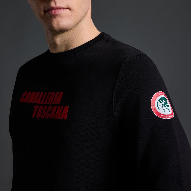 FELPA DA UOMO CAVALLERIA TOSCANA X ROME GLADIATORS