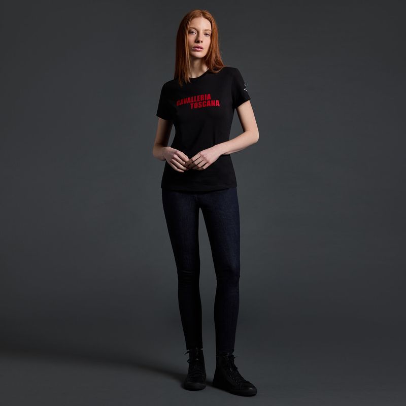 T-SHIRT DONNA CAVALLERIA TOSCANA X ROME GLADIATORS