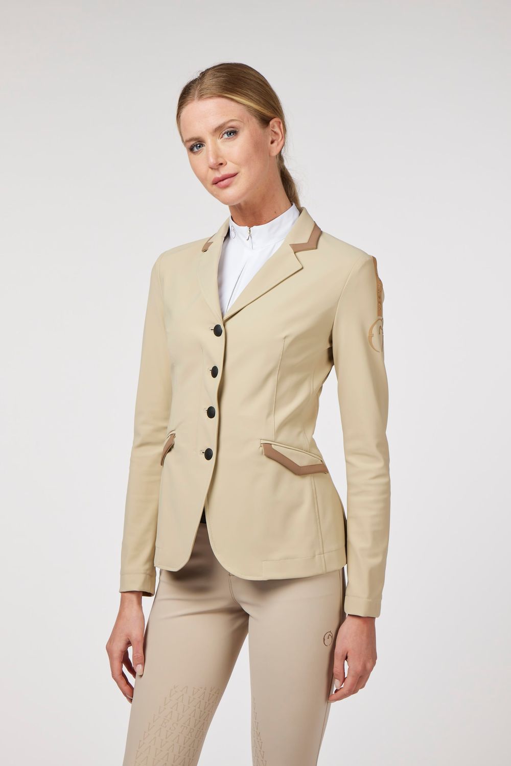 GIACCA DA COMPETIZIONE DONNA ALESSANDRIA VESTRUM BEIGE CHIARO