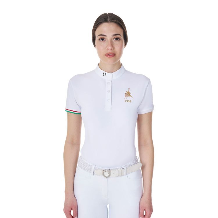 POLO DONNA DA CONCORSO EQUESTRO X FISE