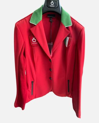 GIACCA DONNA CAVALLERIA TOSCANA ROSSA