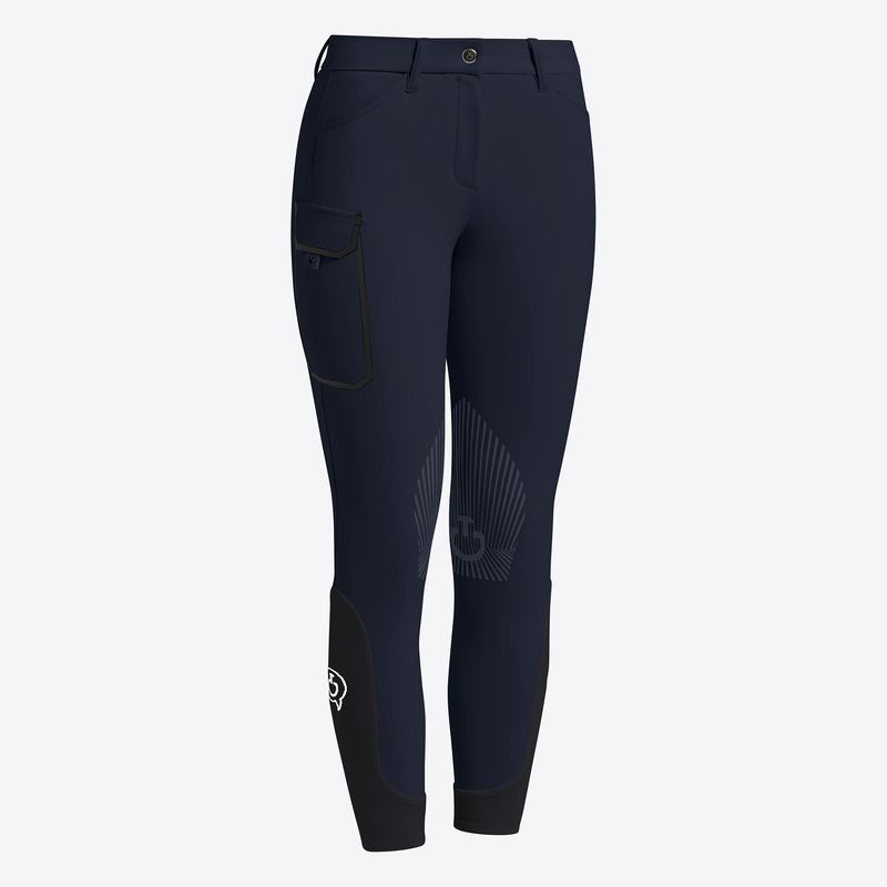 LEGGINGS BAMBINA CAVALLERIA TOSCANA BLU LEGGINGS BAMBINA CAVALLERIA TOSCANA BLU