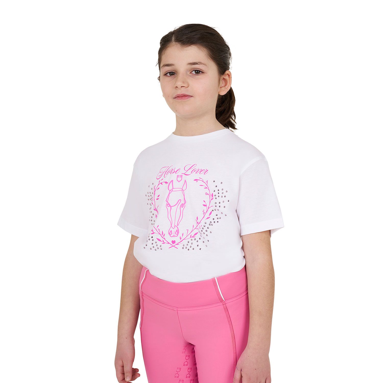 T-SHIRT BAMBINA HORSE LOVER EQUESTRO