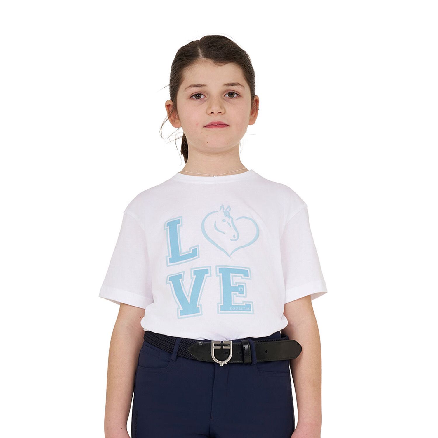 T-SHIRT BAMBINA LOVE EQUESTRO