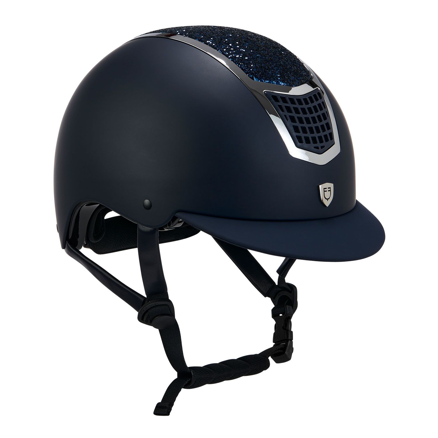 CAP EQUESTRO ECLIPSE VISIERA STRETTA CON BRILLANTINI
