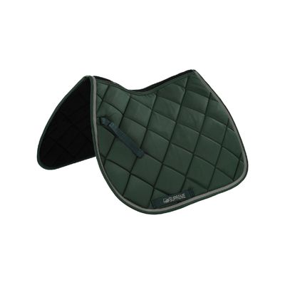 SET SOTTOSELLA + CUFFIA SUPREME VERDE BORDO GRIGIO